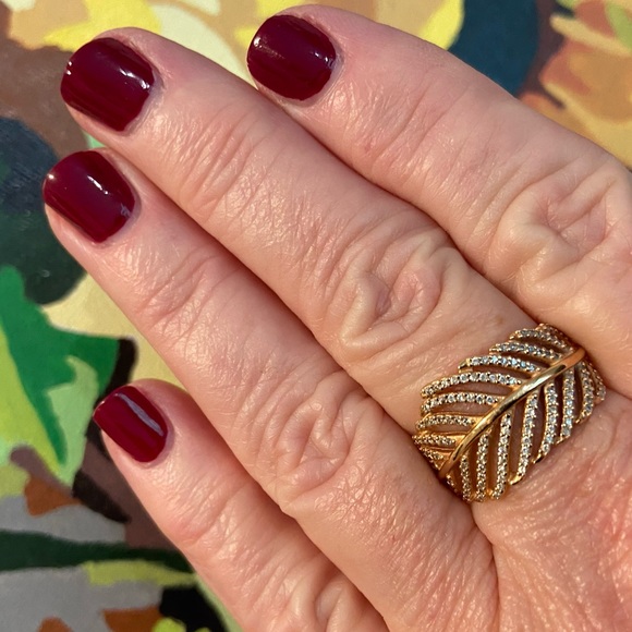 Authentic Pandora Stunning Feather Rose 
